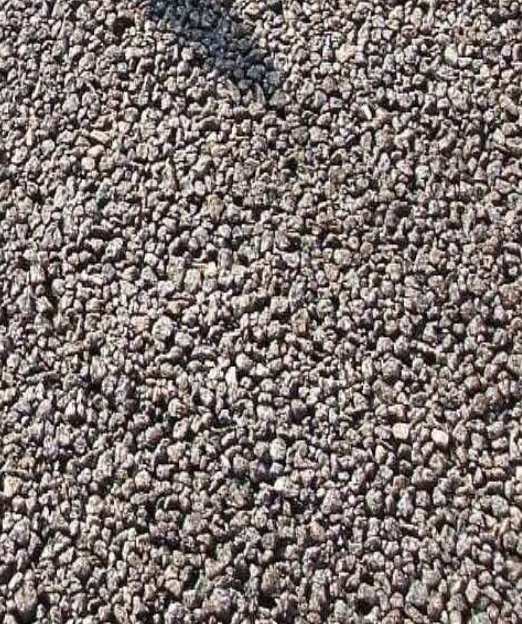 Runway with rubber deposits